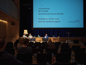 Gesprächsrunde zur utopischen Praxis in Vorarlberg vom 26.4.2021